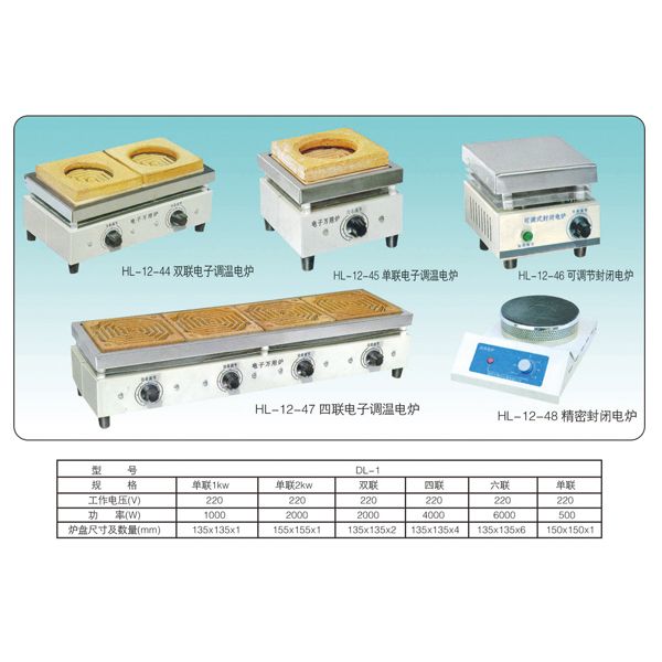 HL-12-44 雙聯電子調溫電爐